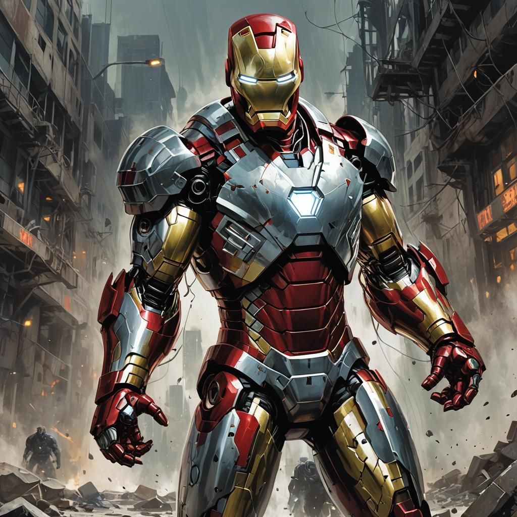 Sinister Iron Man Artwork