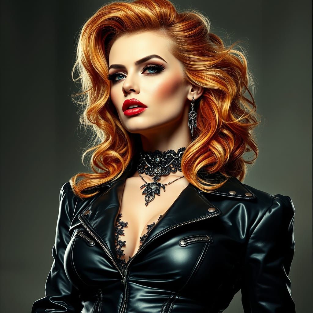 Futuristic Punk Country Icon