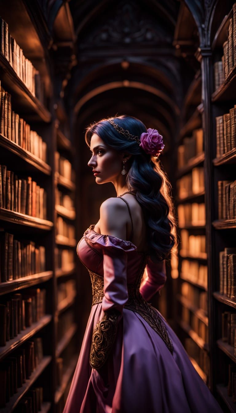 Sissy baby, dressed like a pink Barbie doll dress and high h...