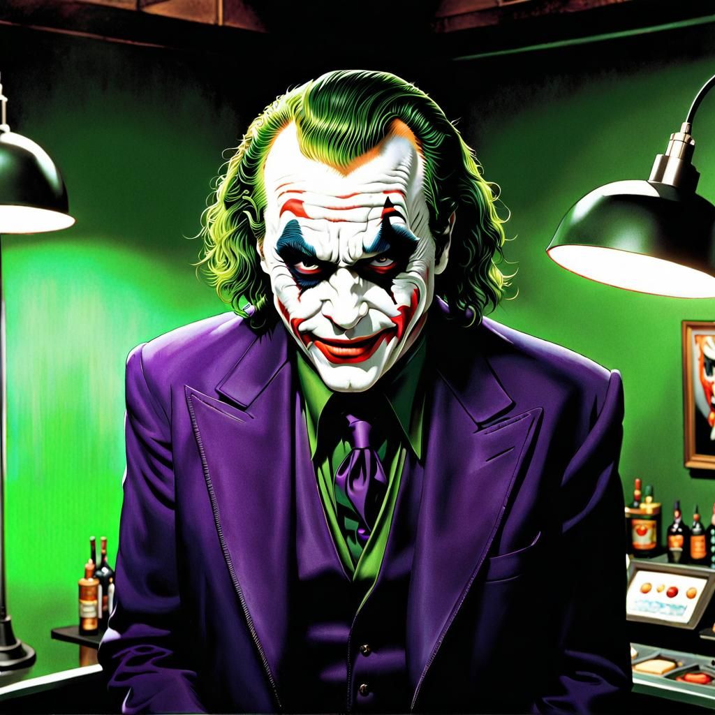 Hyperrealistic Jokers Laughing: A Cinematic Masterpiece