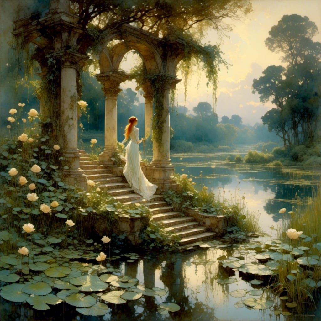 <lora:Cute Style:1.0> <lora:Beautiful Landscapes:1.0>  woman...