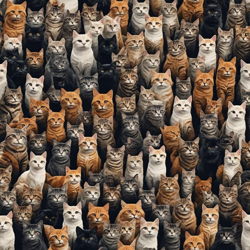 Minimalist Abstract Cat and Dog Designs for T-Shirts