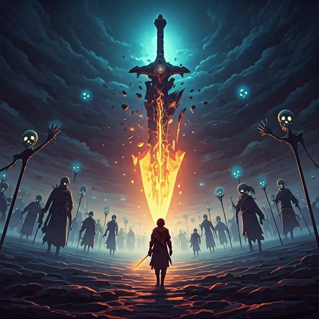 Forgotten Warriors Reach for Celestial Blade