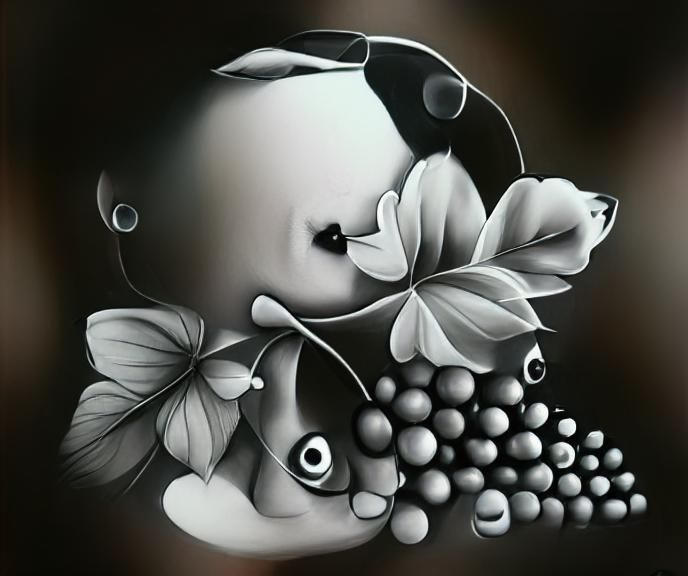 Wine Cup in Australian Aboriginal Dot Art