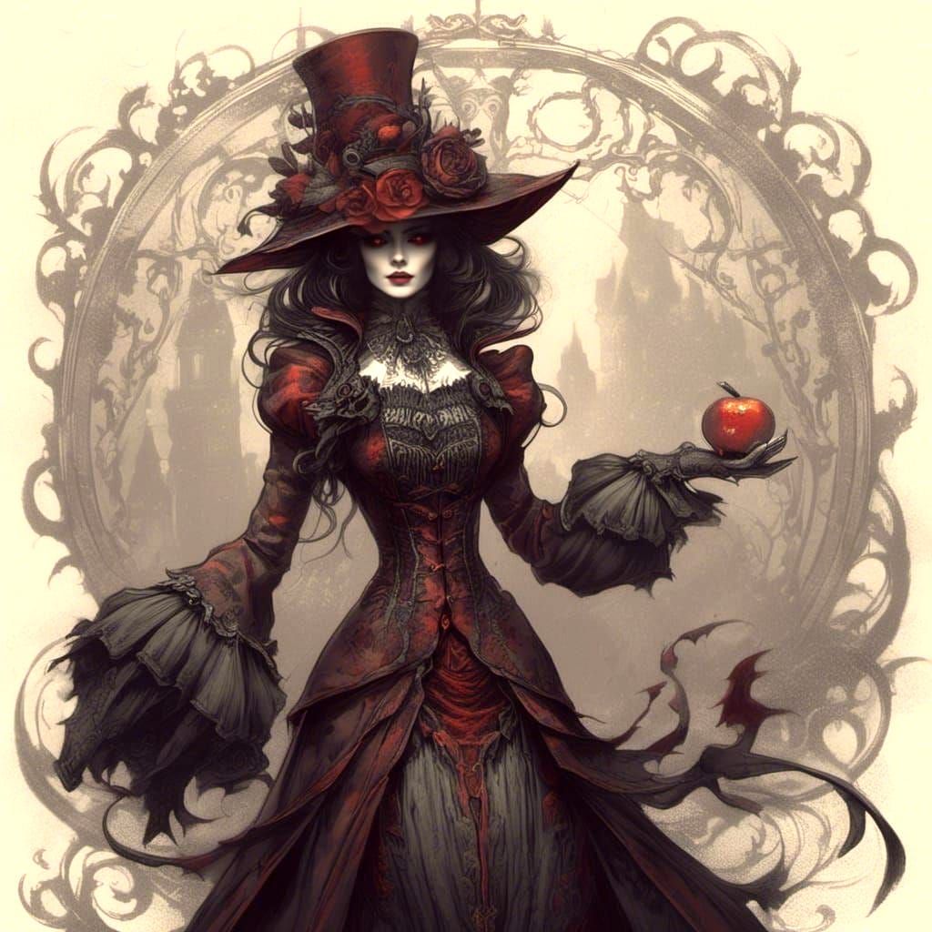 Victorian Sorceress. LoRa: Stone-Ground Grits