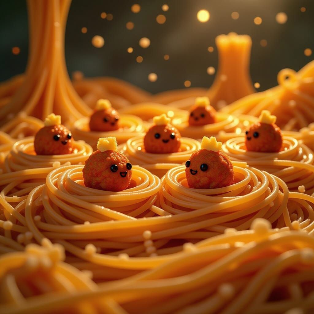 Spaghetti World: A Surreal Meatball Adventure