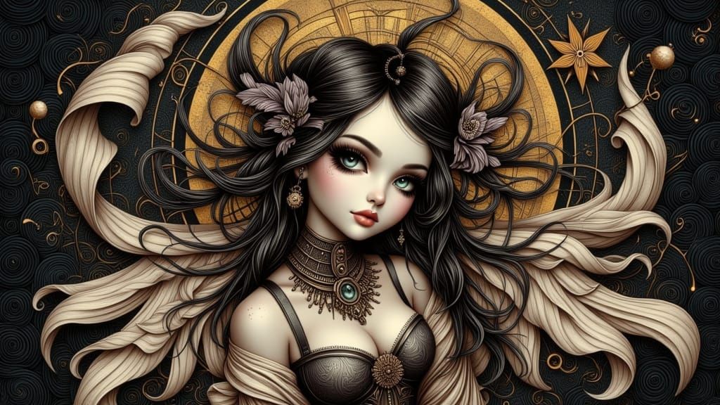 Unique Steampunk Pixie