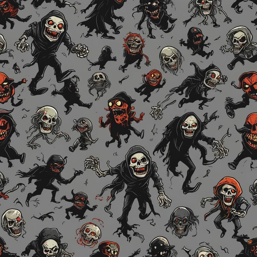 Surreal Nightmare on the Run