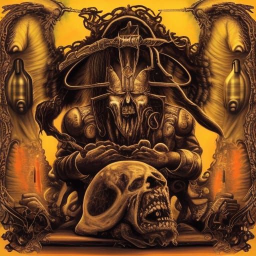 Heavy Metal Hip Hop Album Art: Golden Ratio