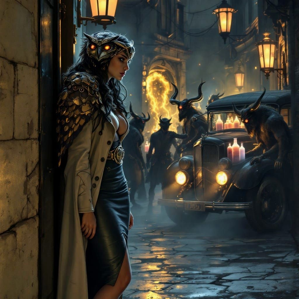 Goddess Detective Surveys Steampunk Minotaurs in Mysterious ...