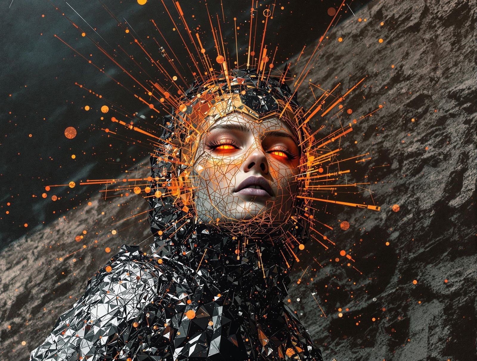 Personified Stardust-Woven Tapestry