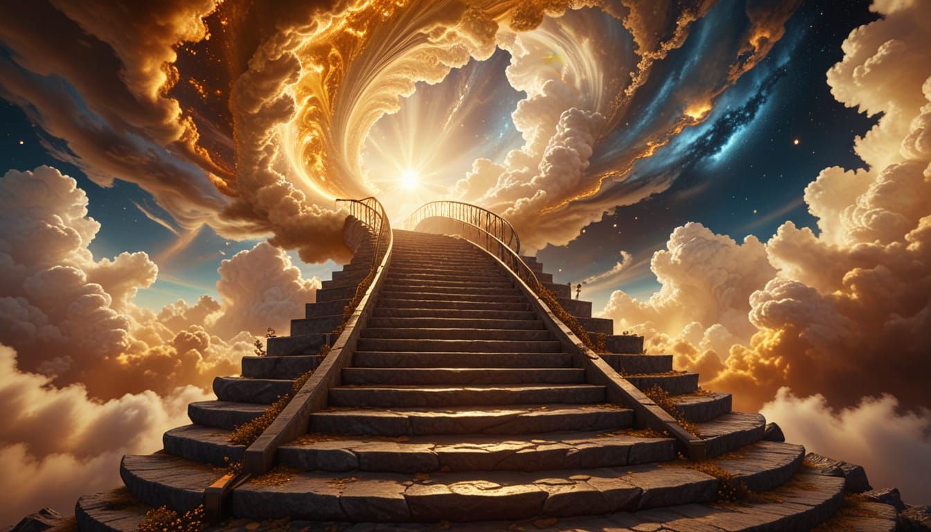 Majestic and cosmic.