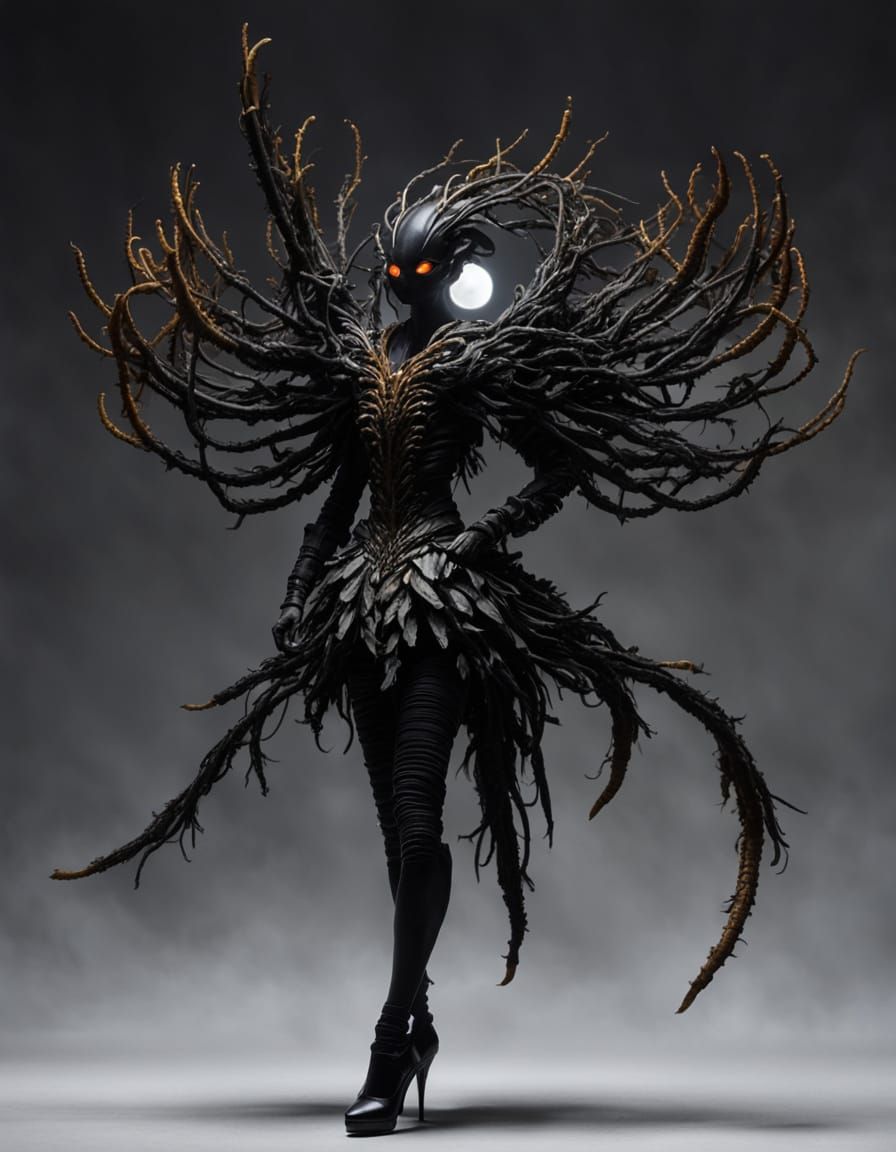 Fungal Infection Illuminated by Moonlight