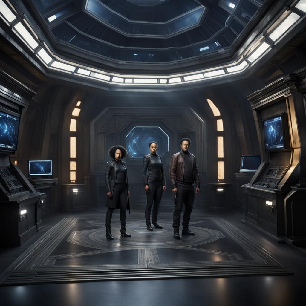 Family in Dark Matter TV Show Scene