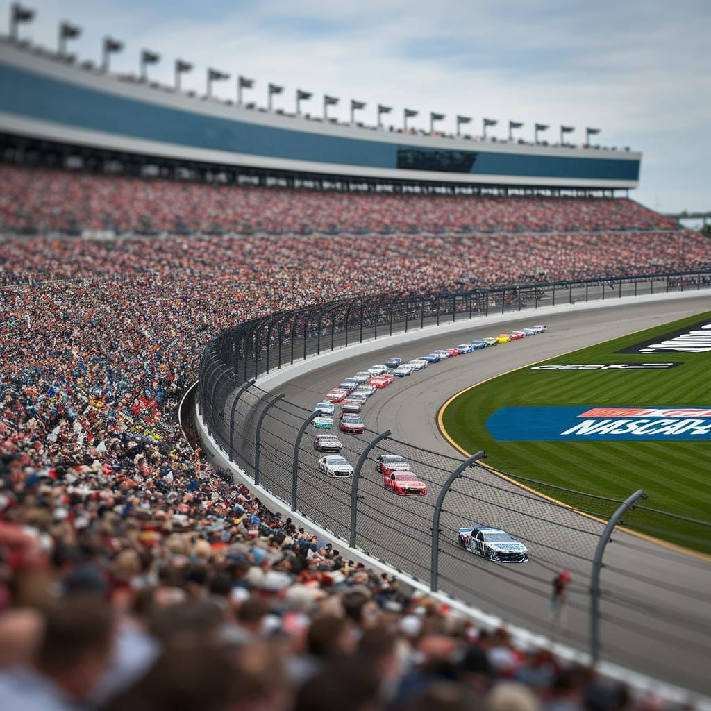 Tilt-shift Nascar