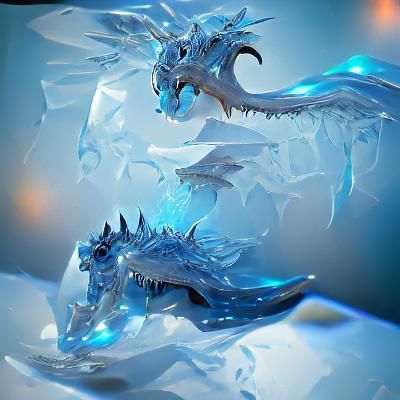 Ice Dragon Concept Art