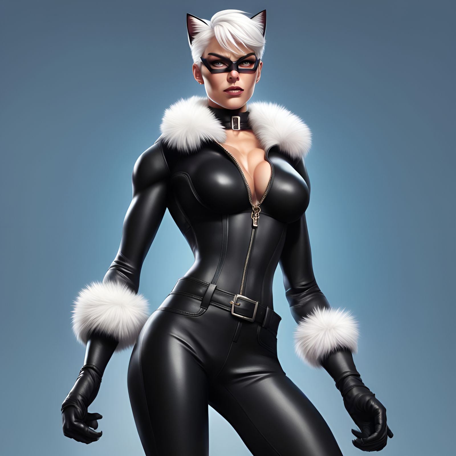Marvel Black Cat Short Hair