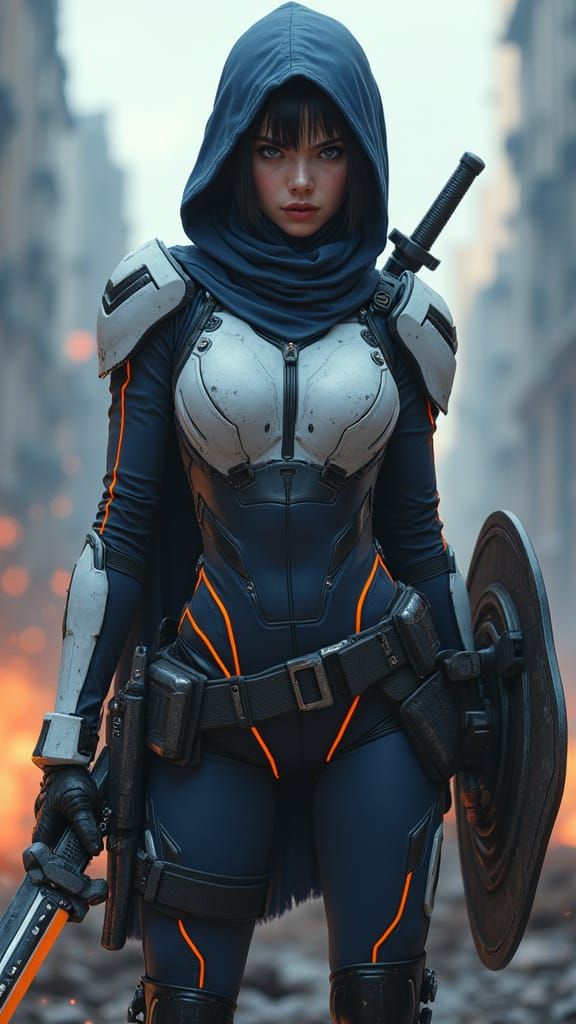 Ruby Rose as Taskmaster in Tactical Armor