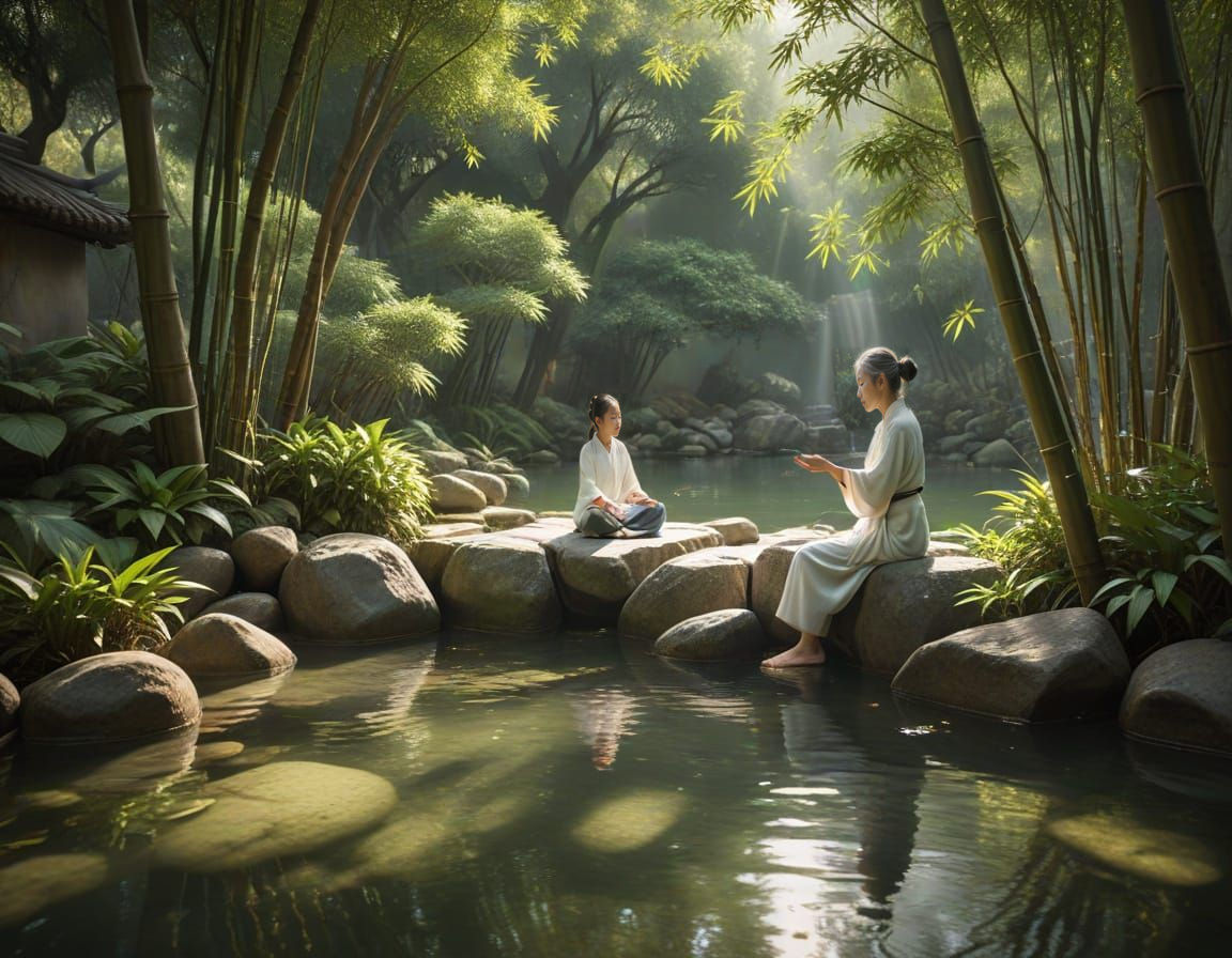 Inner peace 4, Teaching meditation