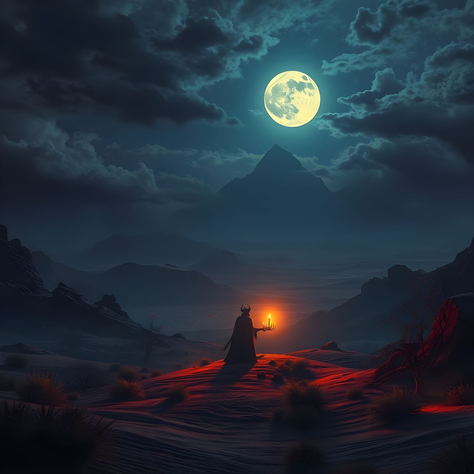 Surreal Christmas Eve Magic Fills Deserts and Mountains