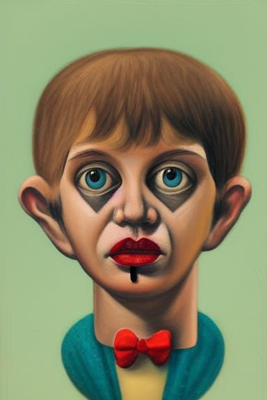 Lowbrow Art Portrait