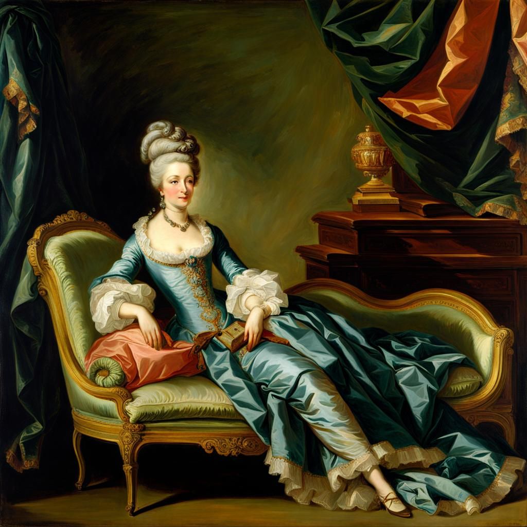 Portrait of Madame de Pompadour