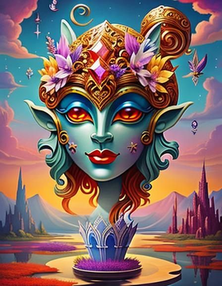 Mythical and Sensual AI Image