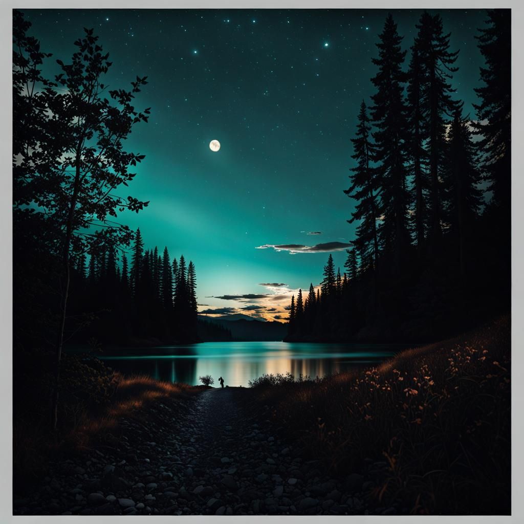 Evocative Sunset Image