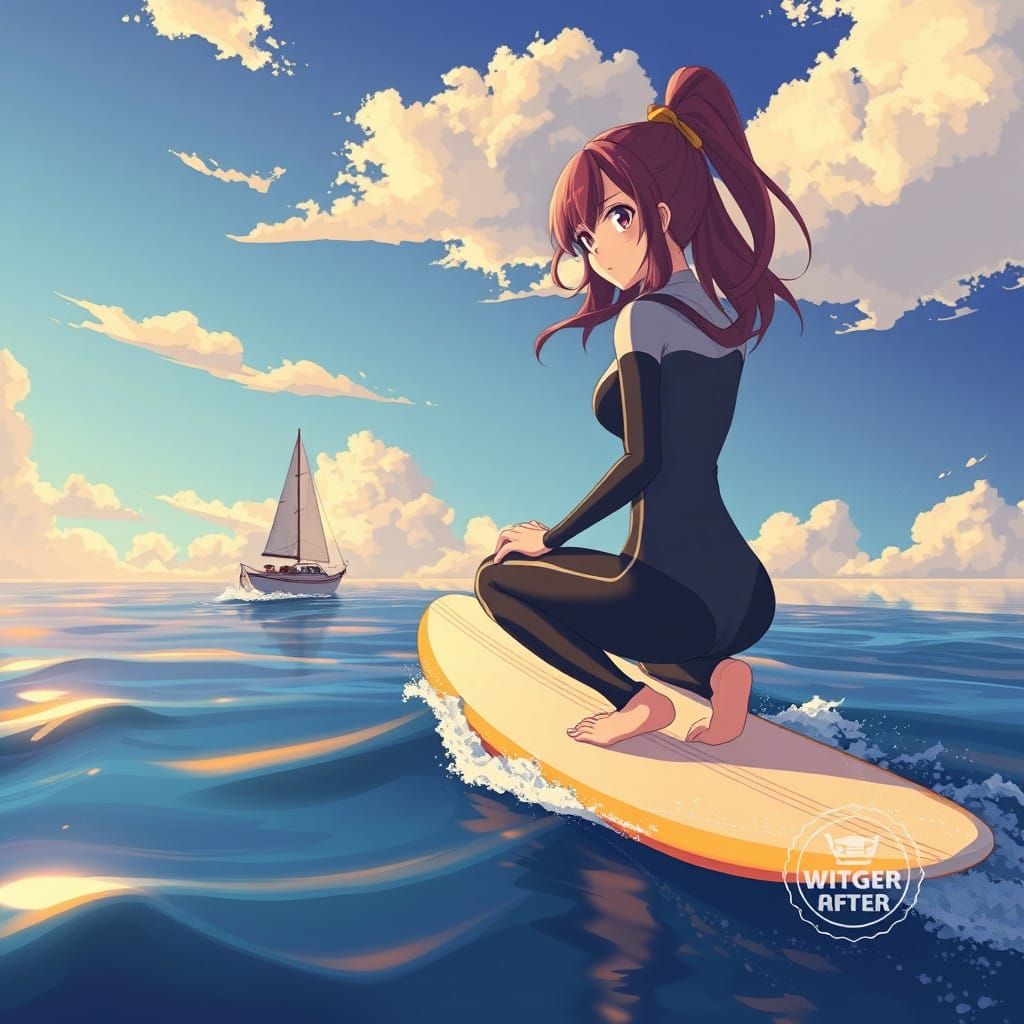 Epic Female Surfer Seeks Out Cinematic Horizons