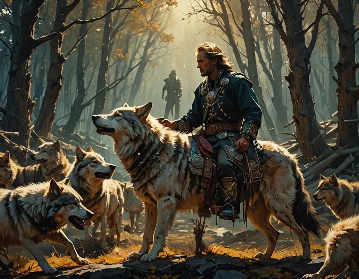 Dramatic 3D Render Inspired by Dances With Wolves