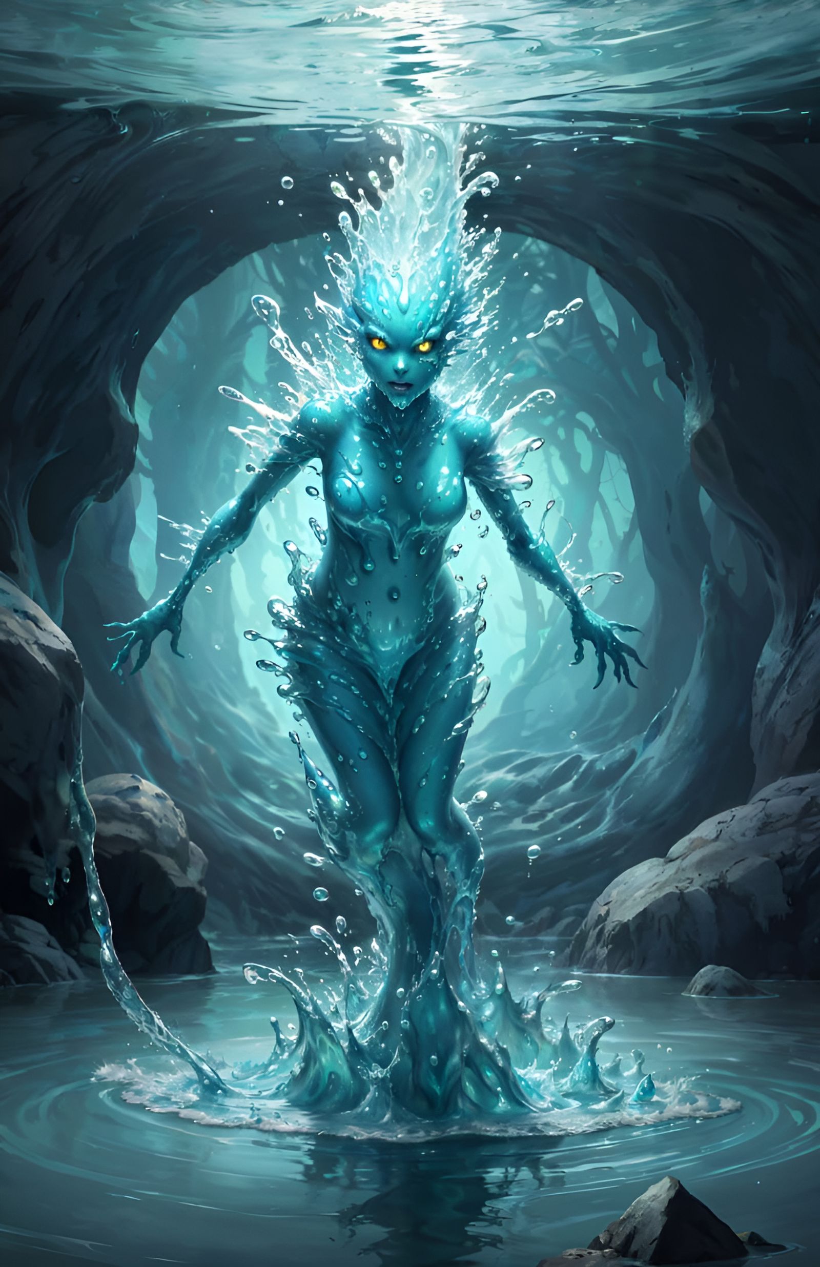 DND Series nr 34 : Water Elemental