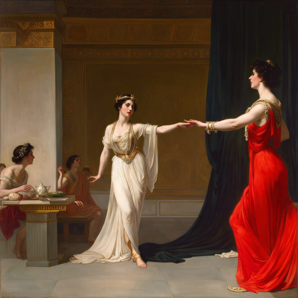 Salome as Dance Instructor: Henri Regnault Style