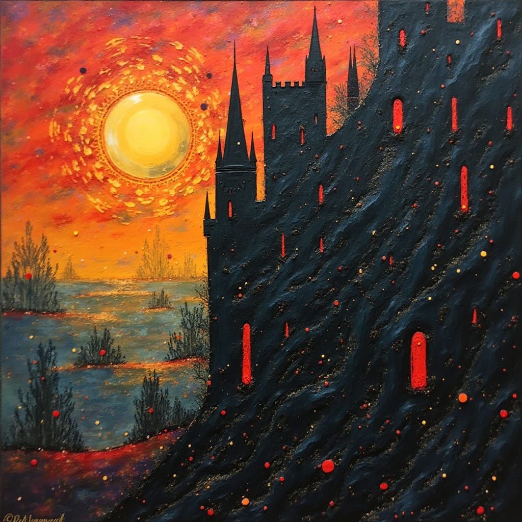 Darkened Futurism in a Cosmic Landscape