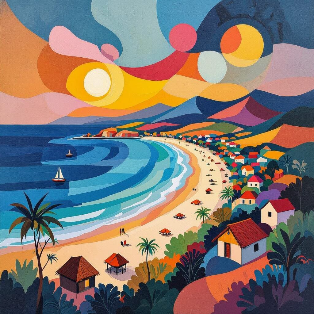 Mussulo Peninsula Panorama: Beaches, Huts, and Restaurants