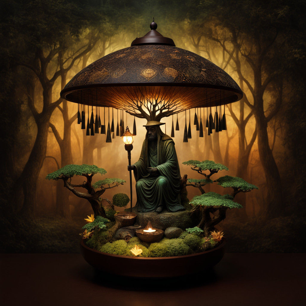 Celestial Nature Spirit in Earthy Splendor