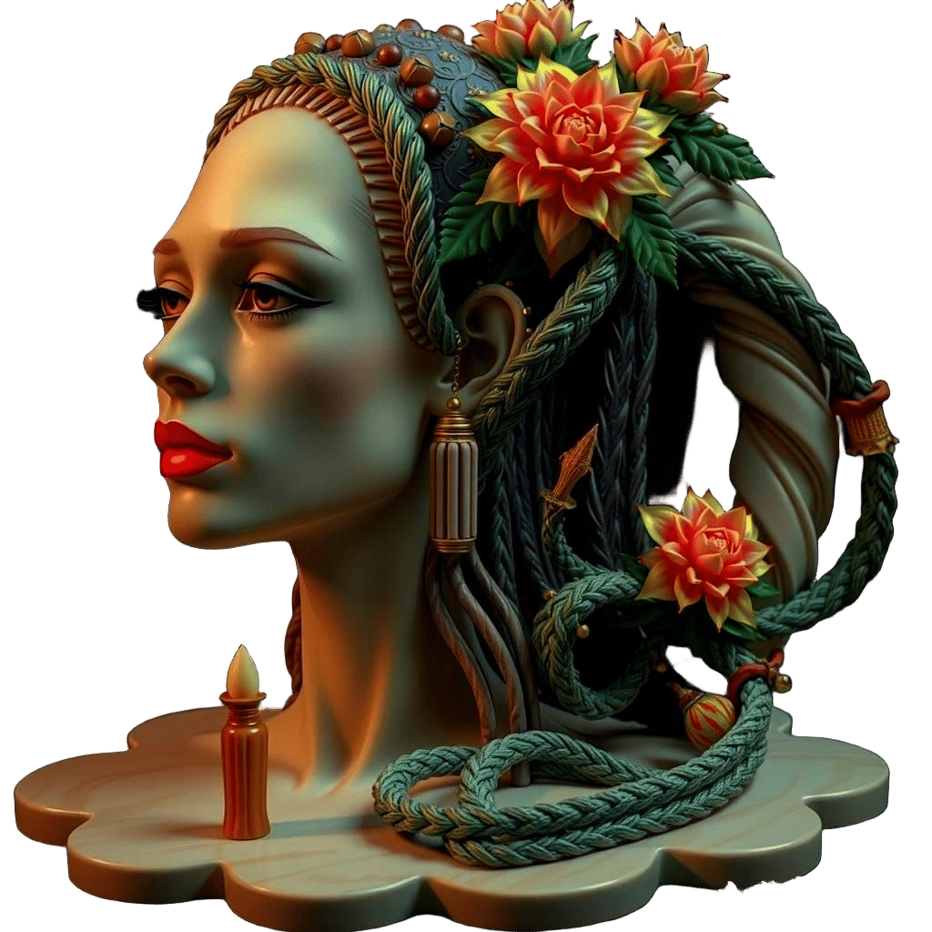 Vivid Colors in Hyperrealistic Rendering