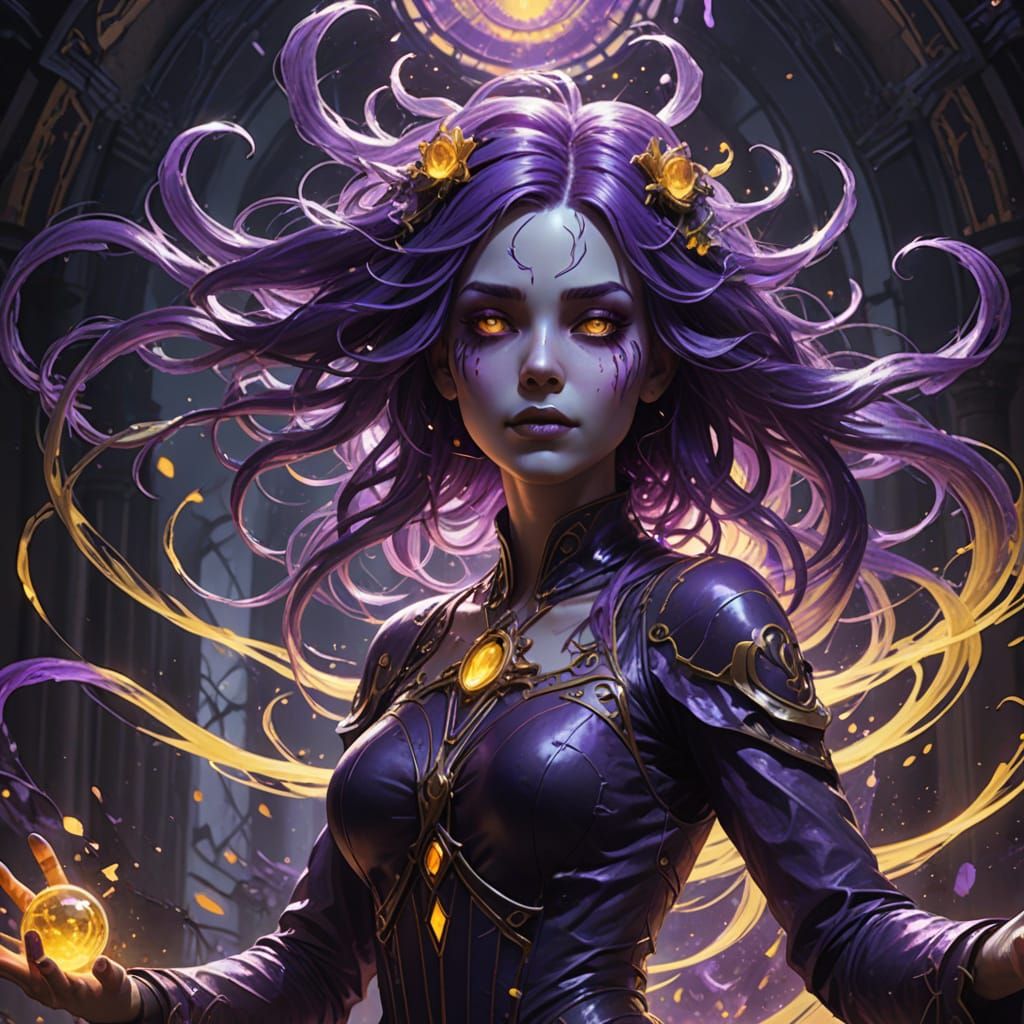 Ethereal Ghost Girl in Dark Fantasy Art