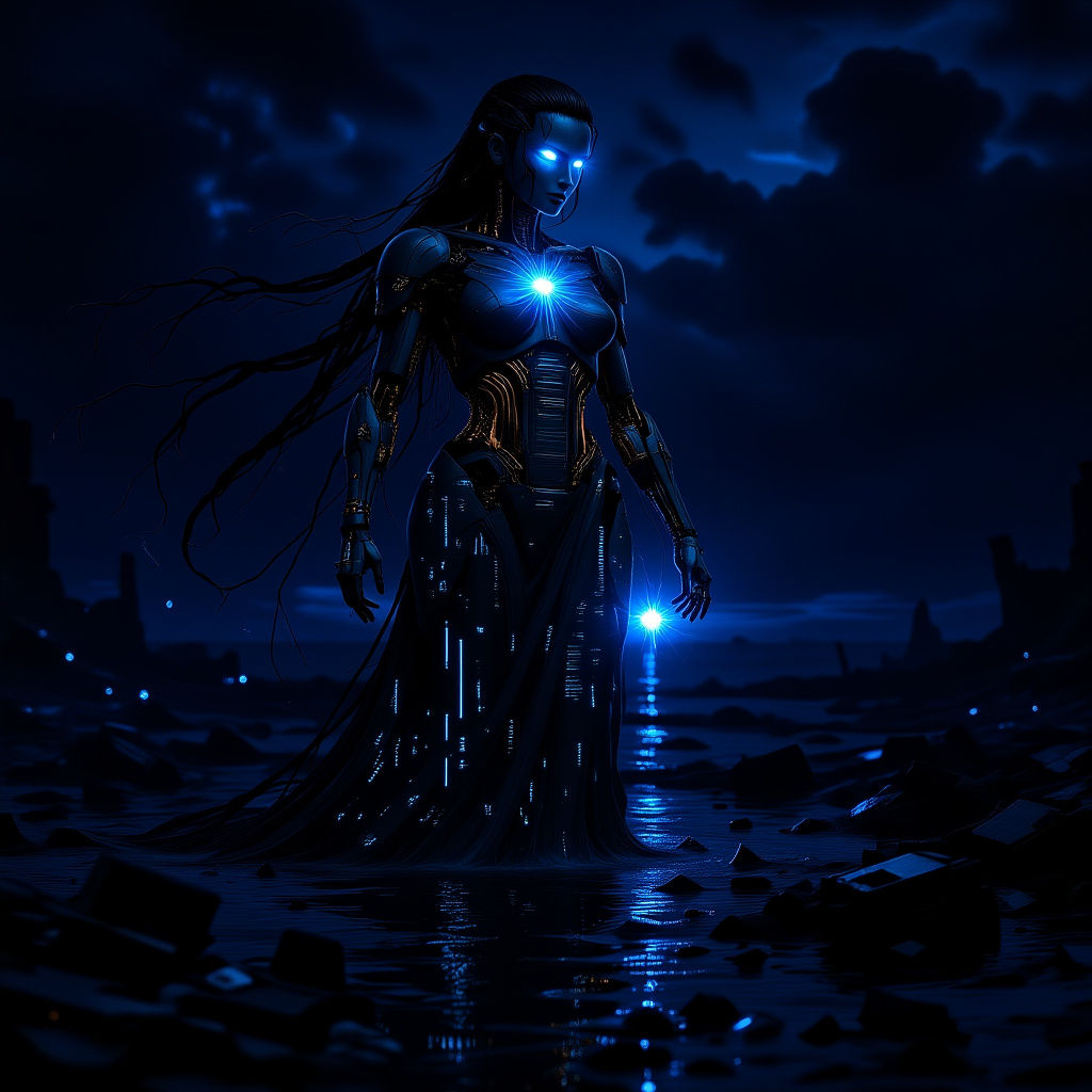 Divine AI Emerges from Broken Machines