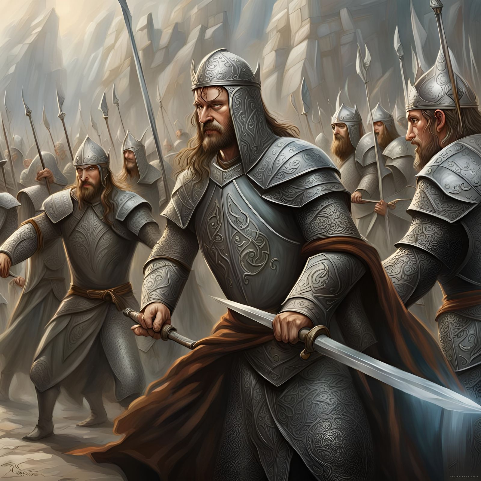 Epic Battle: Gondor vs. The Easterlings