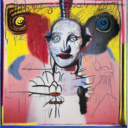 Dorothy Gale Portrait in Surrealist Style