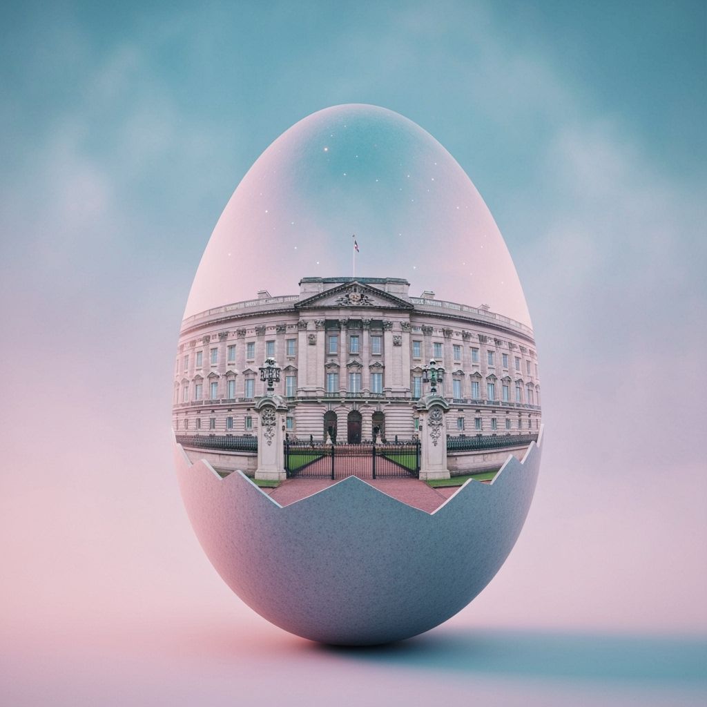 Buckingham Palace Dreamscape Inside an Egg