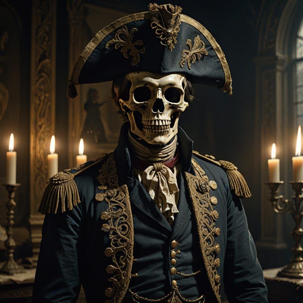 A Macabre Napoleon in Tattered Glory