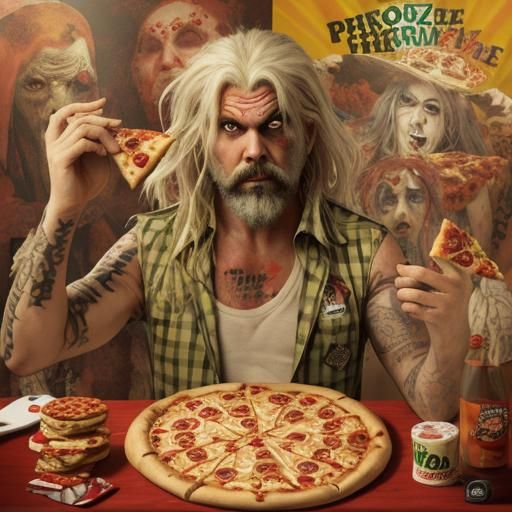 Rob Zombie pizza