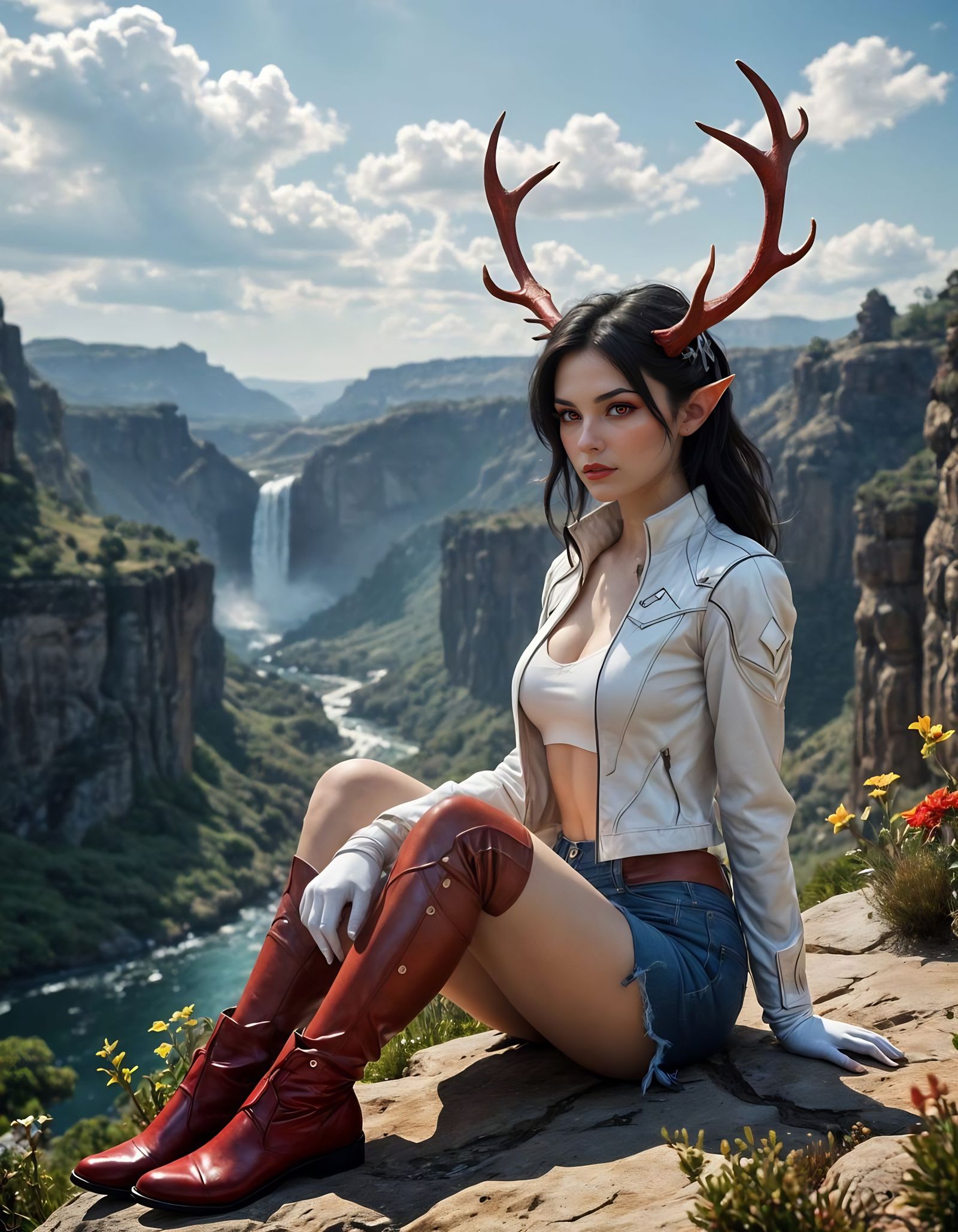 Pretty Backdoor in the Great Outdoors