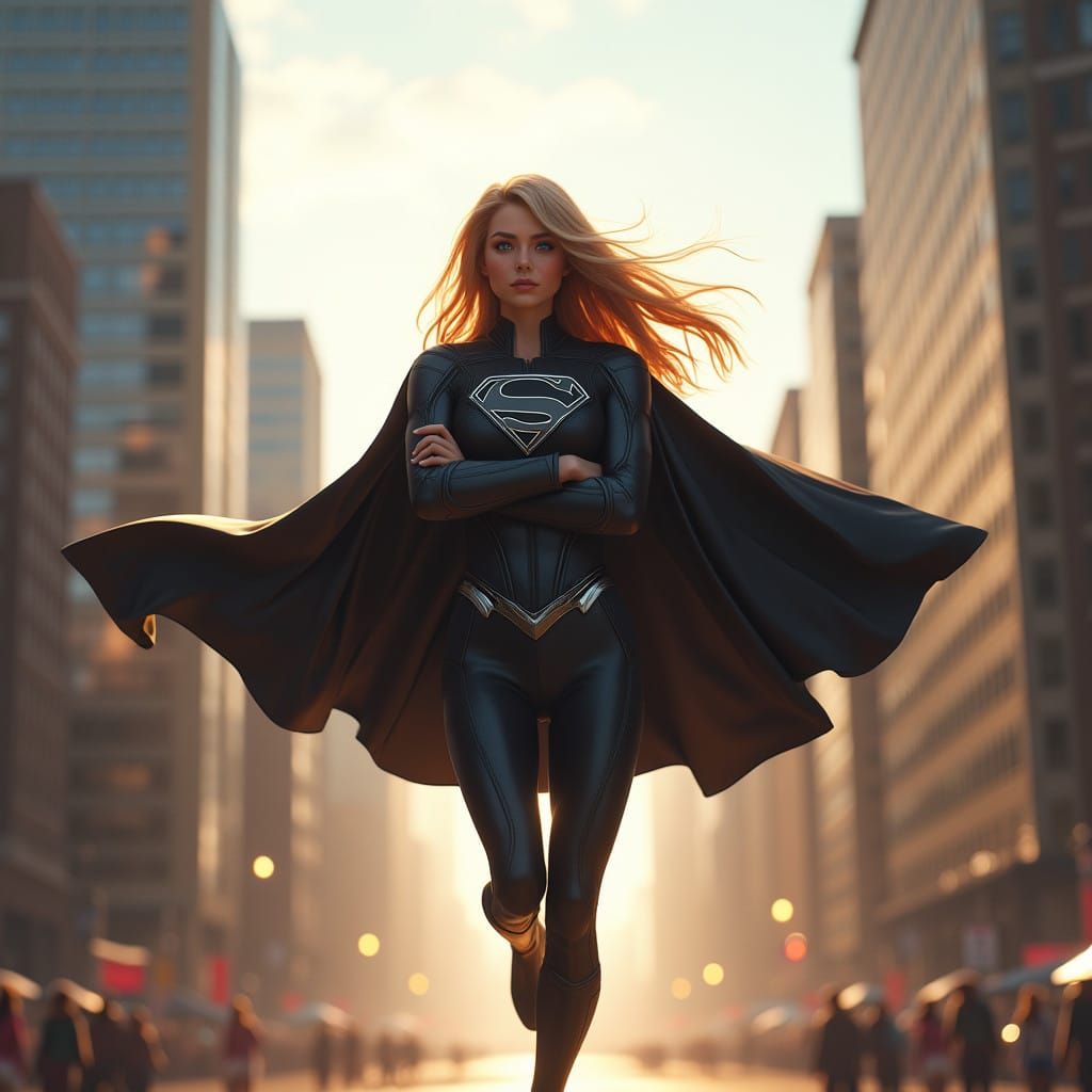 Dark Supergirl Reigns Over a Terrified Metropolis