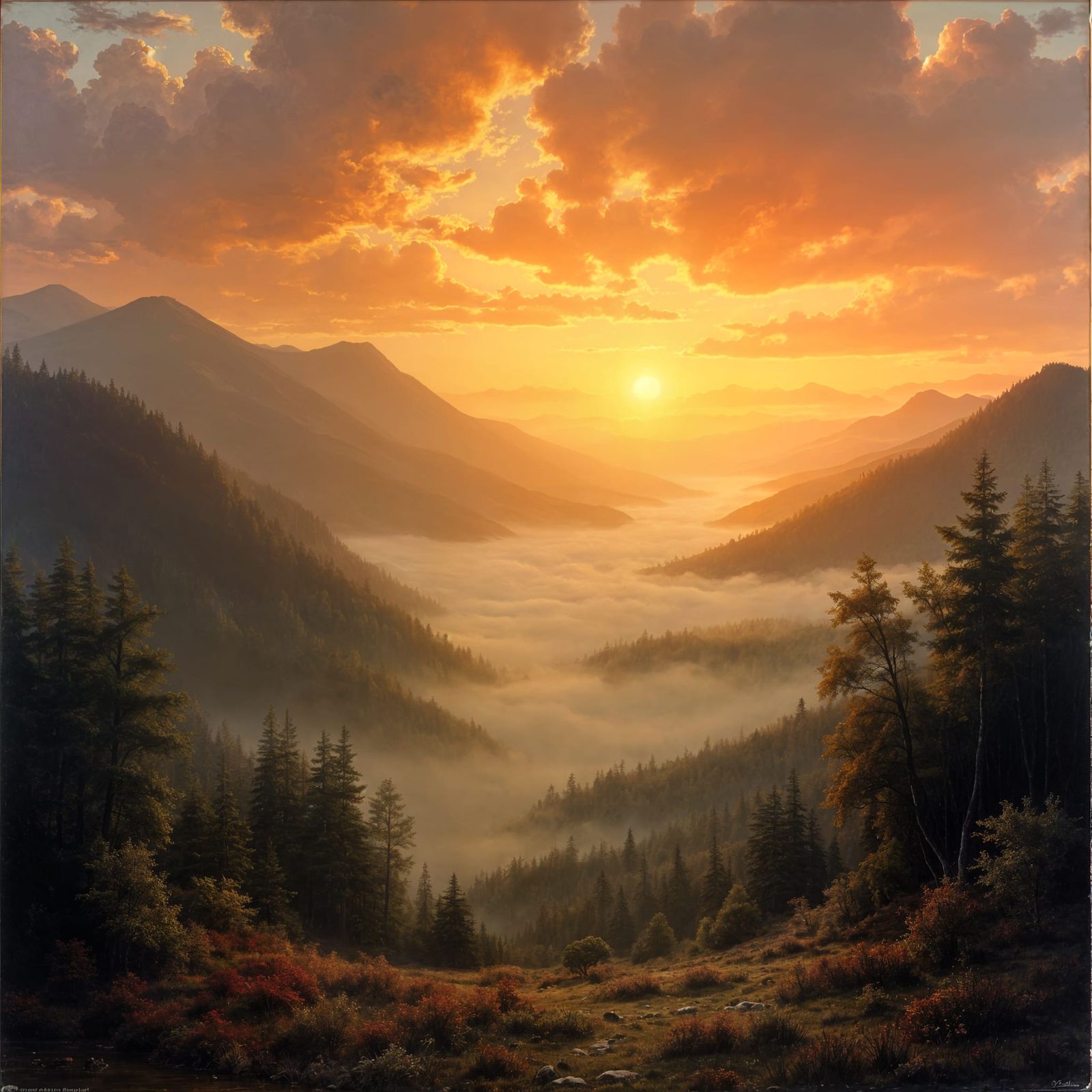 The Northmarch at Dawn: Award-Winning Landscape