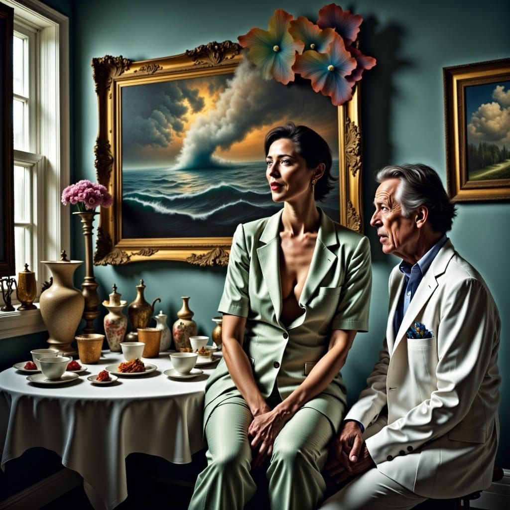 Bizarre Creatures in a Pristine Laboratory: Photorealistic A...