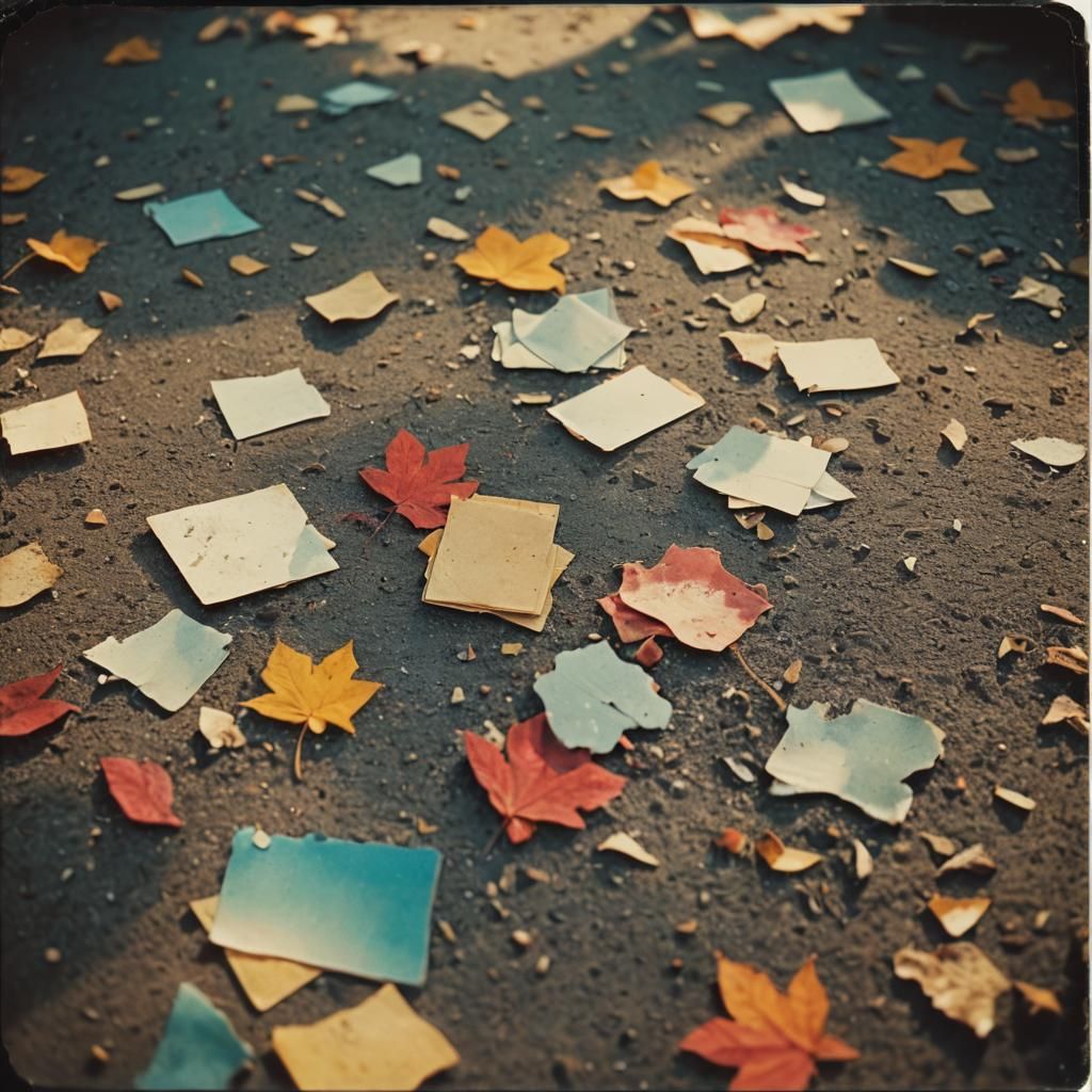 Nostalgic Summer Memories in Retro Film Style