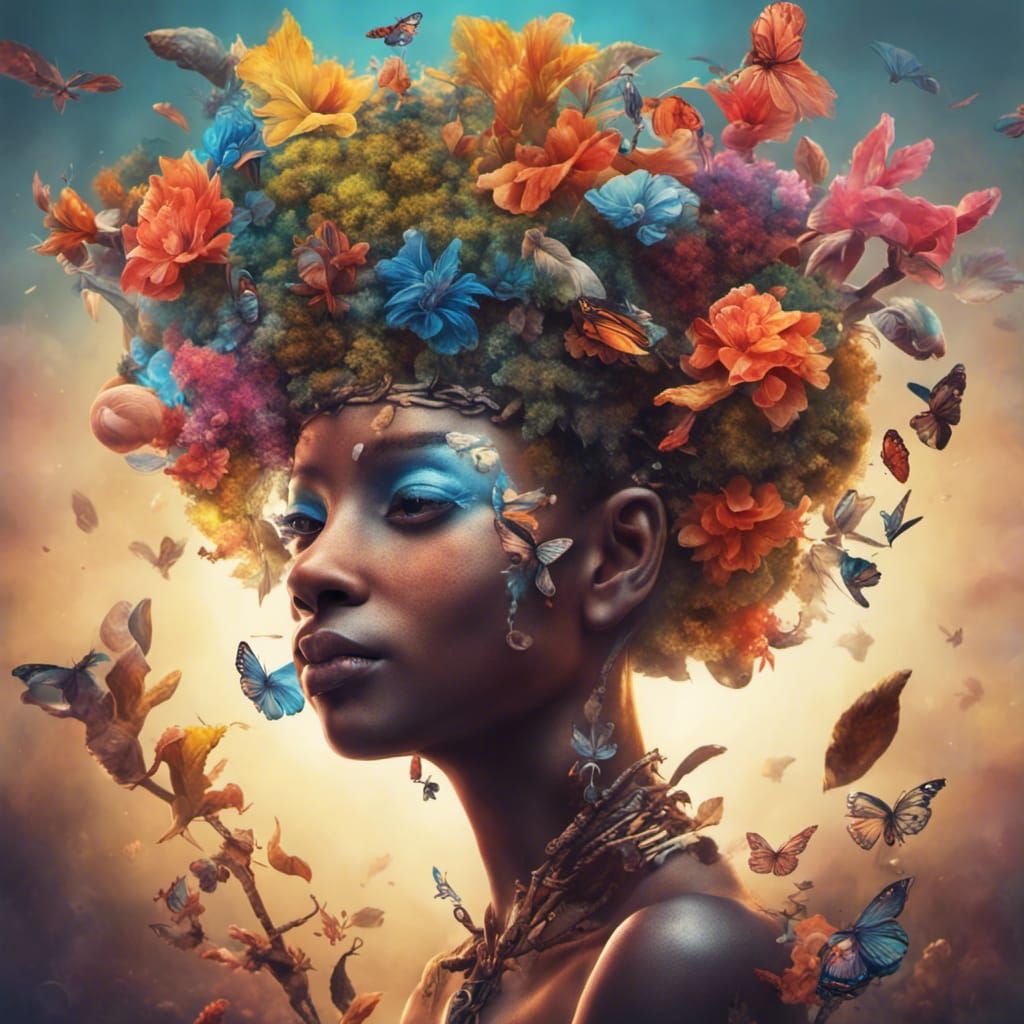 Wisdom is knowing how little we know, colorful concept art