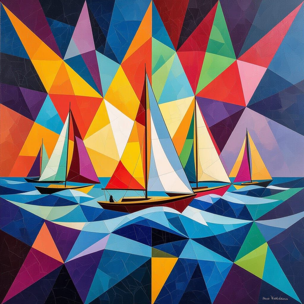 Sailboat quoilt design